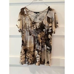 Aimee D Petites floral blouse